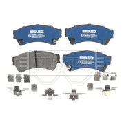 Borg & Beck Front Brake Discs & Pads fits Mazda 6 2007-2013 1.8 2.0 2.2 2.5