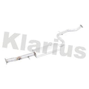 Klarius Box With Centre Pipe Centre fits Volvo S40 I 2001-2003 1.8