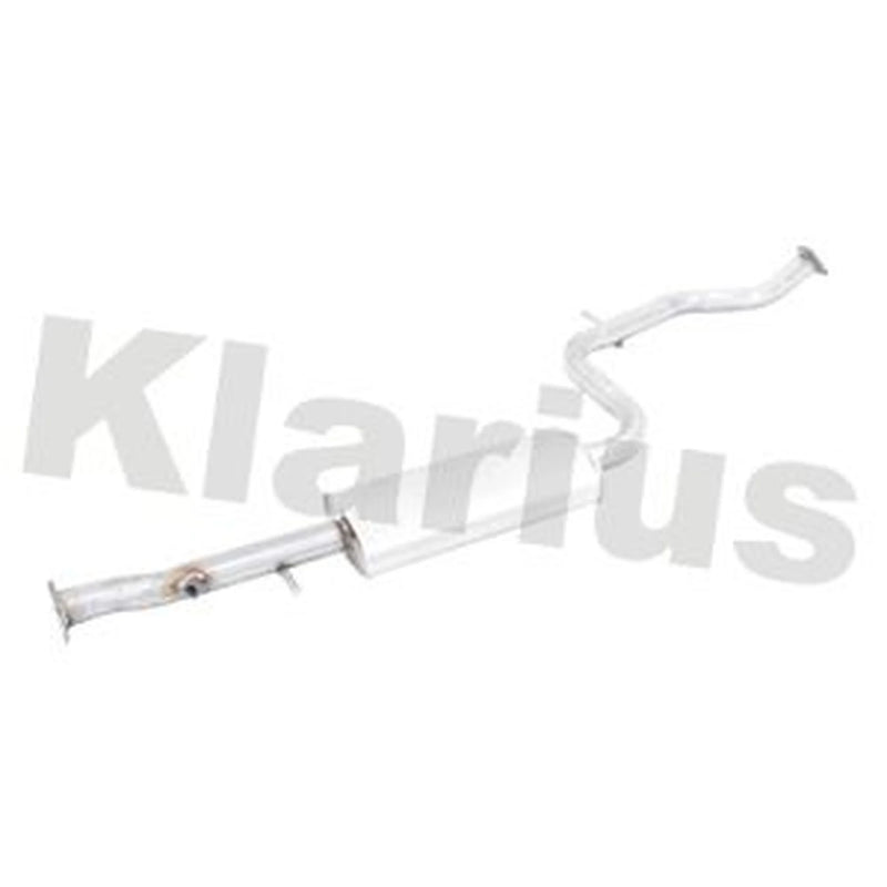 Klarius Box With Centre Pipe Centre fits Volvo S40 I 2001-2003 1.8