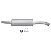 Hella End Silencer Rear fits Fiat Ducato 2001-2006 2.0 2.8
