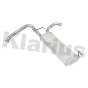 Klarius Box With Tail Pipe Rear fits Citroën C1 2005-2014 1.0