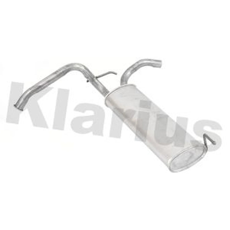 Klarius Box With Tail Pipe Rear fits Citroën C1 2005-2014 1.0