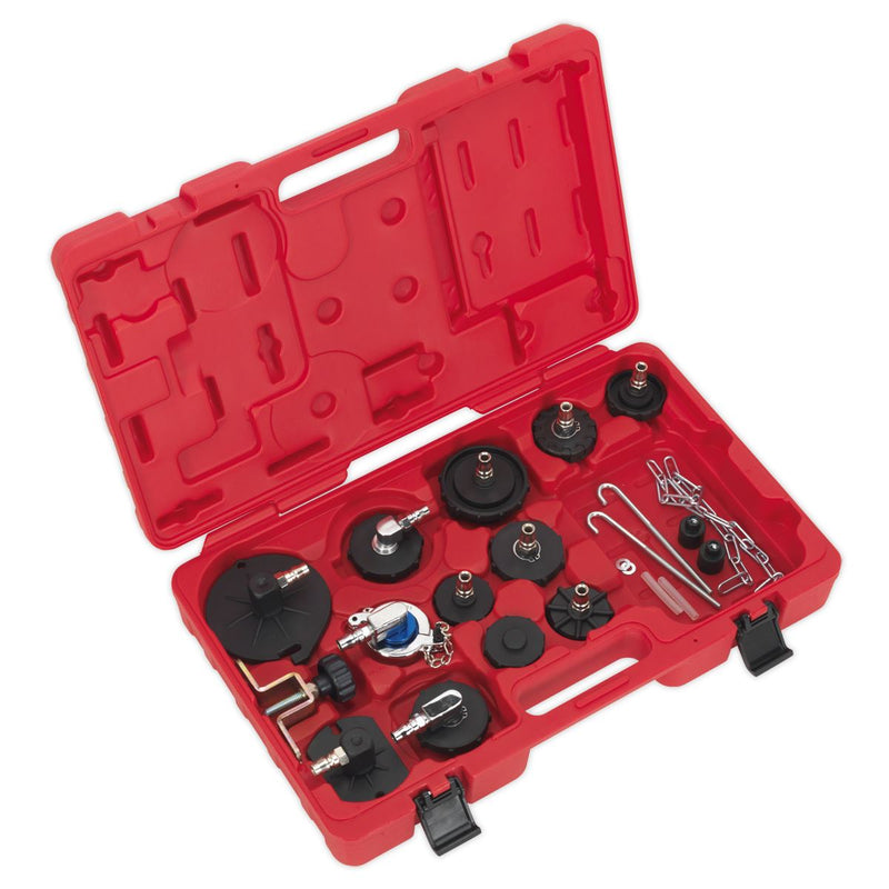 Sealey Brake & Clutch Bleeder Cap Set VS0204B Sealey - Dynamic Drive