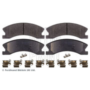Blue Print Front Brake Discs & Pads fits Jeep Grand Cherokee 1999-2005 4.7