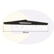 Comline Rear Wiper Blades fits Cadillac Bls 2007-2010 1.9 2.0 2.8