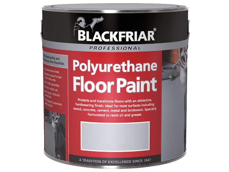 Blackfriar Professional Polyurethane Floor Paint Tile Red 1 litre Blackfriar - Dynamic Drive