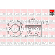 FAI Piston Cylinder Bore = PK12-000