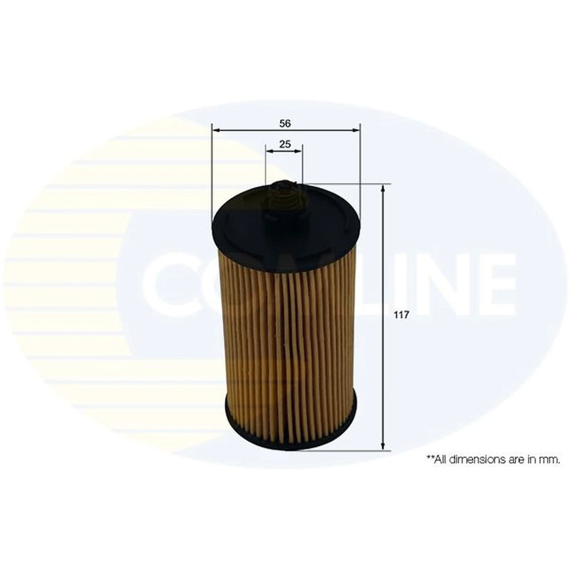 Comline Engine Oil Filter fits Chevrolet Aveo 2011-2015 1.2 1.4 1.6