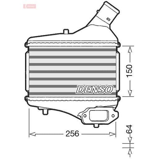 Denso Intercooler (Charge Air Cooler) fits Honda Cr-V IV 2013-2018 1.6