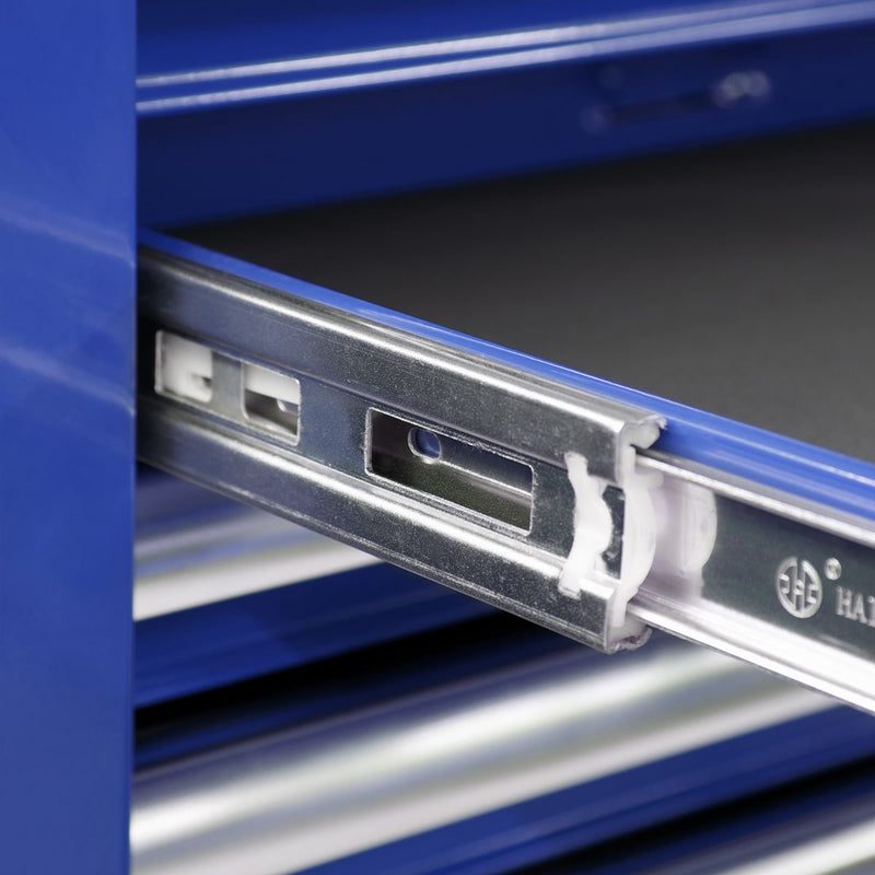 Sealey Mid-Box 2 Drawer with Ball-Bearing Slides Blue AP26029TC Sealey - Dynamic Drive
