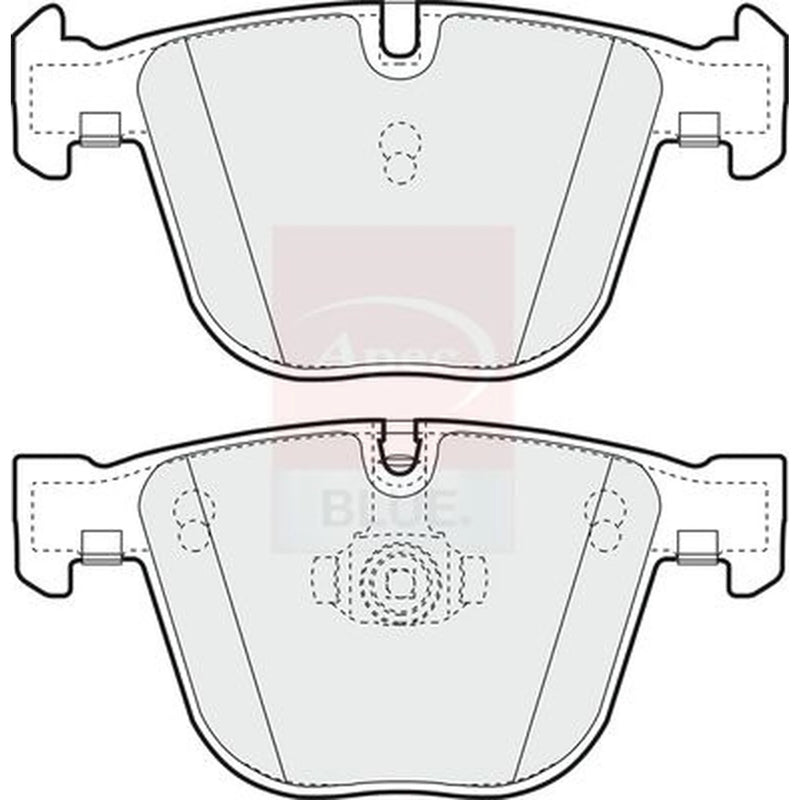 Apec Rear Brake Pad Set PD3185
