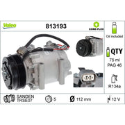 Valeo Air Conditioning Compressor 813193