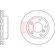 Apec 2 x Vented Brake Discs fits BMW 1 2007-2013