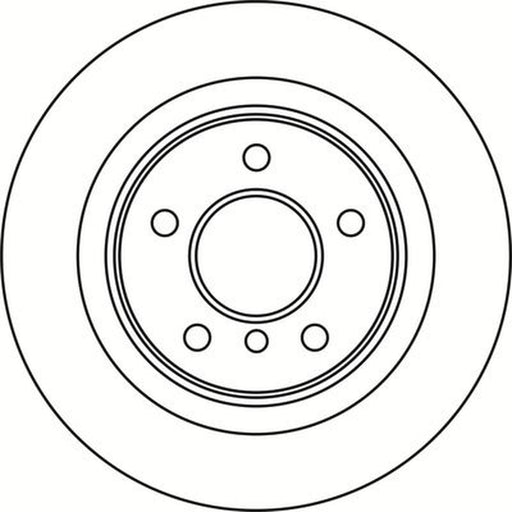 Abtex 2 x Solid Brake Discs fits Mini Mini 2013-2020