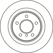 Abtex Rear Brake Solid Discs & Pads fits Mini Mini 2013-2020