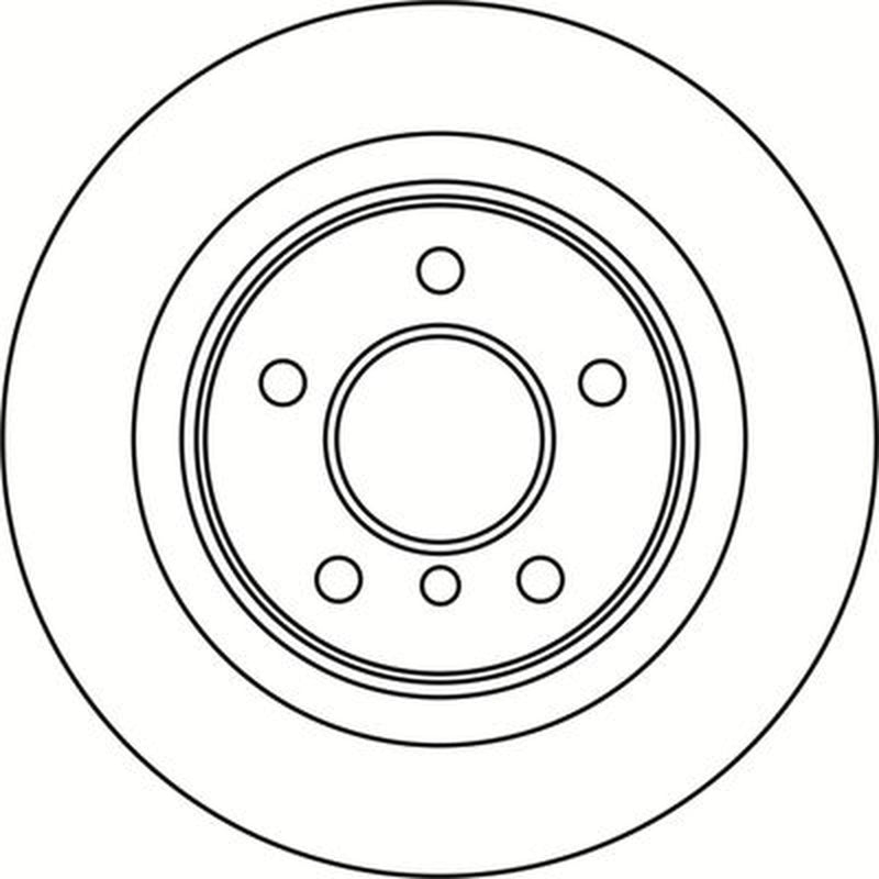 Abtex Rear Brake Solid Discs & Pads fits Mini Mini 2013-2020