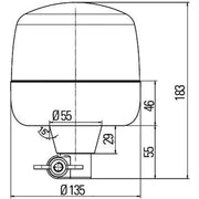 Hella Rotating Beacon Wide High fits Claas Xerion 2013 on
