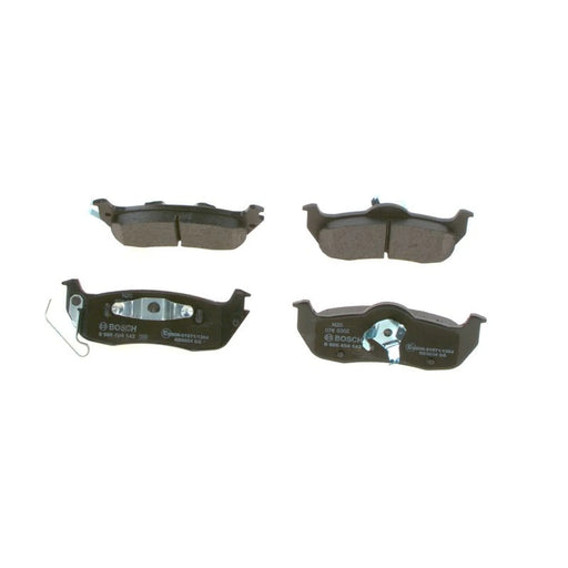 Bosch Front & Rear Pads fits Jeep Grand Cherokee III 2006-2010 6.1