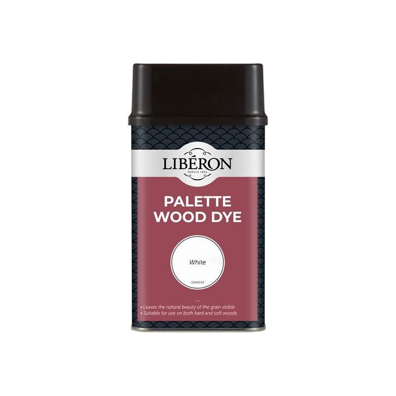 Liberon Palette Wood Dye White 500ml Liberon - Dynamic Drive