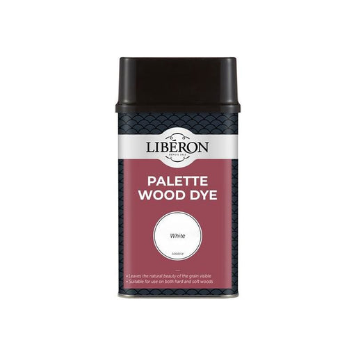 Liberon Palette Wood Dye White 500ml Liberon - Dynamic Drive