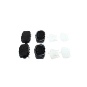 Bosch Front & Rear Pads fits Jeep Compass 2016-2017 1.4 1.6 2.0