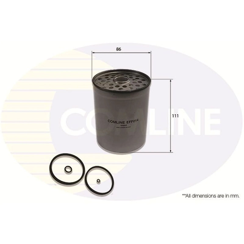 Comline Fuel Filter Element fits Citroën Bx 1983-1993 1.8
