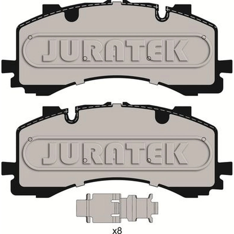 Juratek Front Brake Pad Set fits Audi A6 C8 2019-2021