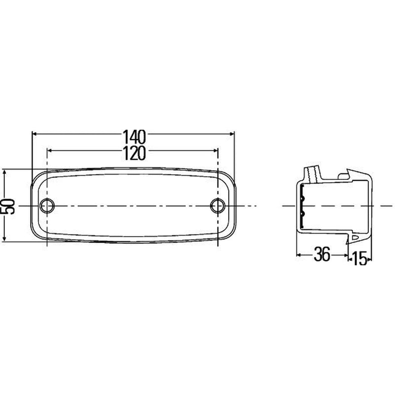 Hella Auxiliary Direction Indicator lateral installation C fits Mercedes-Benz Ng