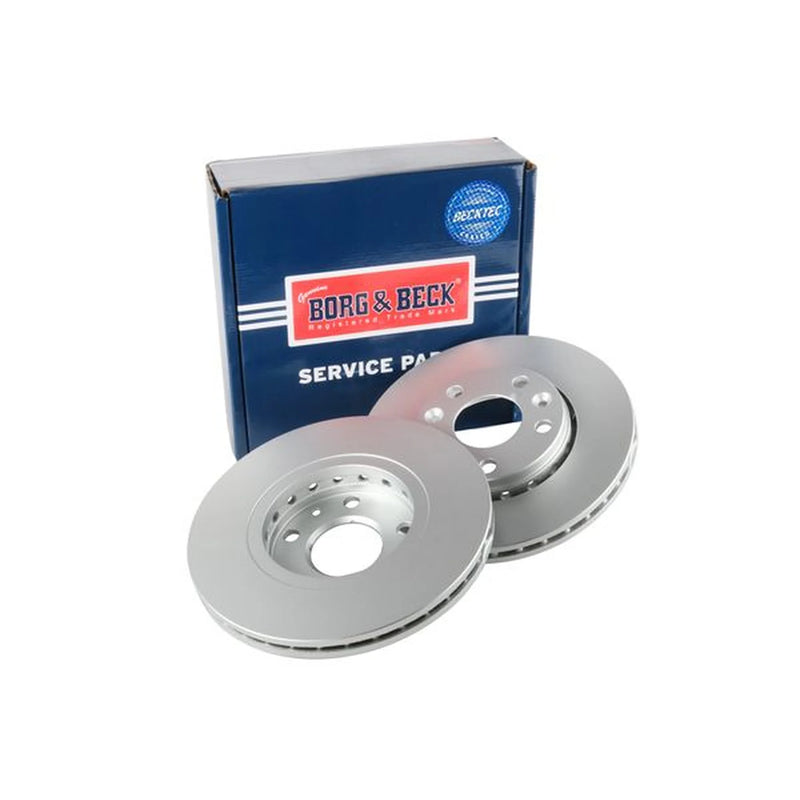 Borg & Beck Front & Rear Brake Discs & Pads fits Nissan Juke 2019 on 1.0 1.6