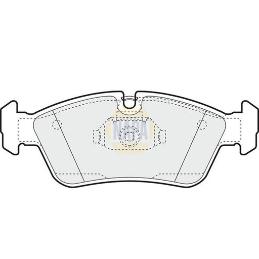 NAPA Front Brake Pad Set NBP1221