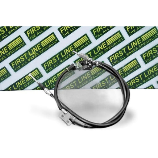 First Line Handbrake Cable Right Rear fits Mazda 626 1987-1989 2.0