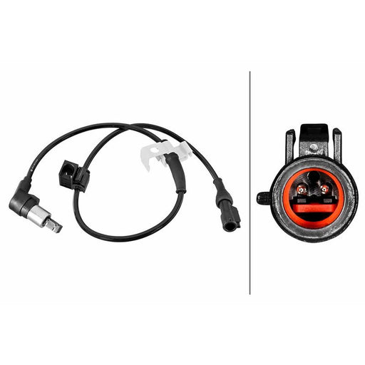Hella ABS Wheel Speed Sensor Front fits Ford Usa Expedition 1996-2002 4.6 5.4