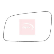 Apec Exterior Wing Mirror Glass Left fits Opel Astra G 1998-2009