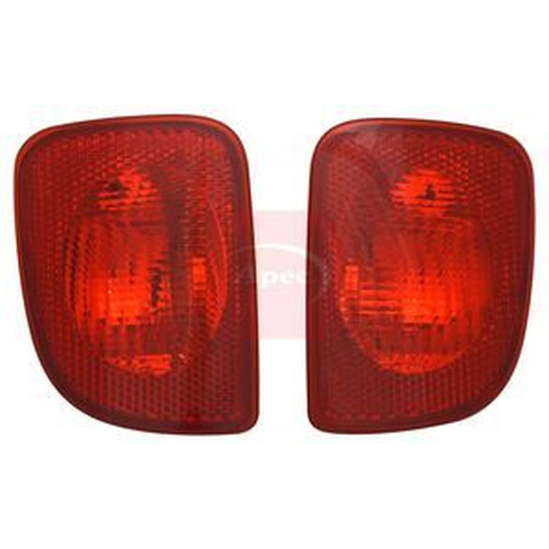 Apec Rear Fog Light Lamp Unit Right fits Mercedes-Benz Citan Dualiner 2012-2021