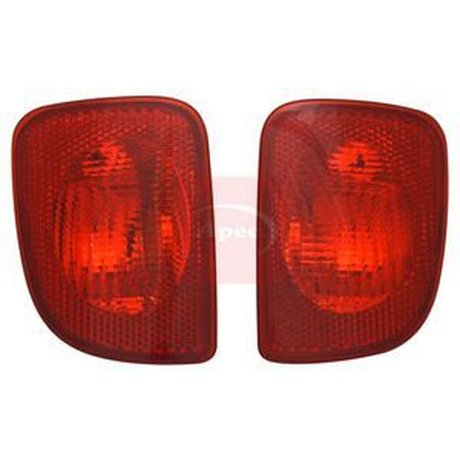 Apec Rear Fog Light Lamp Unit Right fits Mercedes-Benz Citan Dualiner 2012-2021