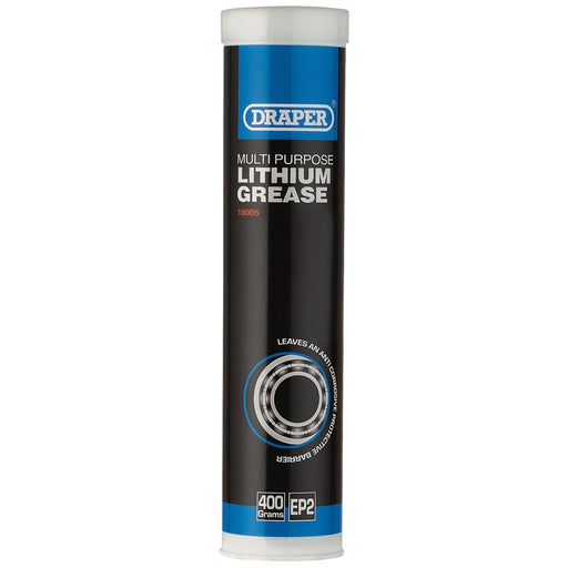 Draper Multi-Purpose Lithium Grease, 400ml Cartridge 18005 Draper - Dynamic Drive
