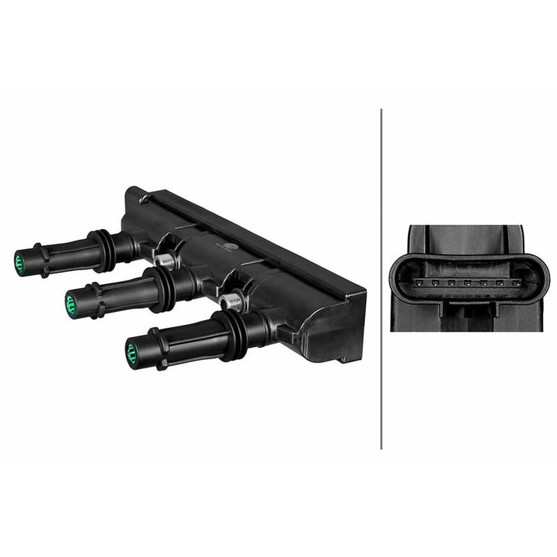 Hella Ignition Coil Pack fits Lexus Es 2018 on