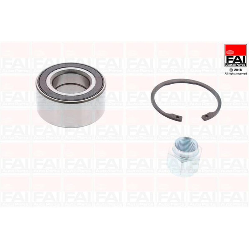 FAI Wheel Bearing Kit 72mm fits Citroën C-Elysee 2012-2018 1.2 1.5 1.6