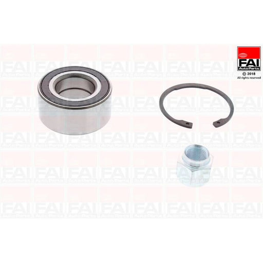 FAI Wheel Bearing Kit 72mm fits Citroën C-Elysee 2012-2018 1.2 1.5 1.6