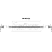 Borg & Beck Brake Hydraulic Hose Line inner BBH9126