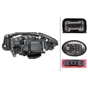 Hella Headlight Headlamp LED Right fits BMW 5 2010-2017