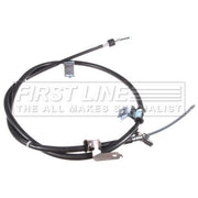 First Line Handbrake Cable Left Rear fits Toyota Land Cruiser 2011 on 3.0