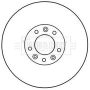 Borg & Beck Front & Rear Brake Discs & Pads fits Peugeot 508 I 2010-2018 2.0