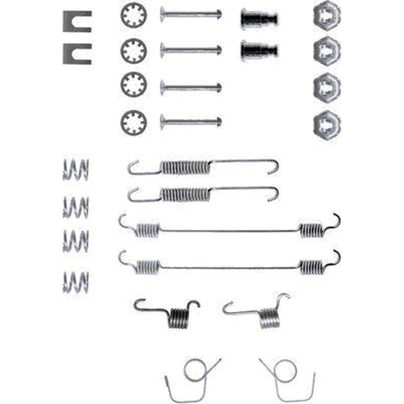 Mintex Brake Shoe Accessory Kit Rear fits Citroën Ax 1987-1997 1.4