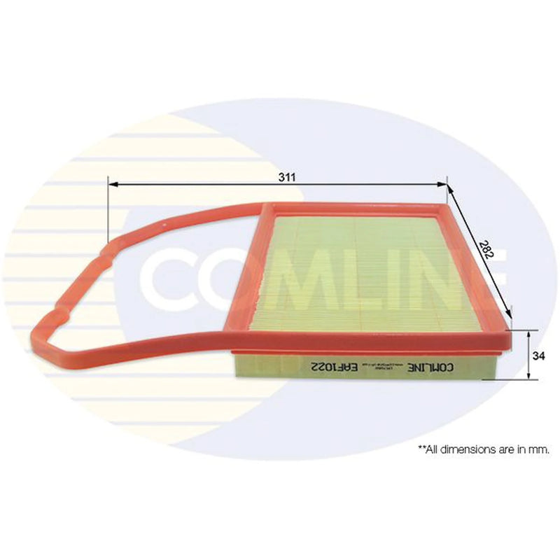Comline Engine Air Filter fits Seat Ibiza 2017 on 1.0