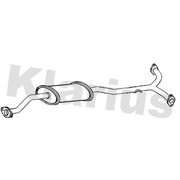 Klarius Box With Centre Pipe Centre fits Subaru Legacy IV 2003-2009 2.5