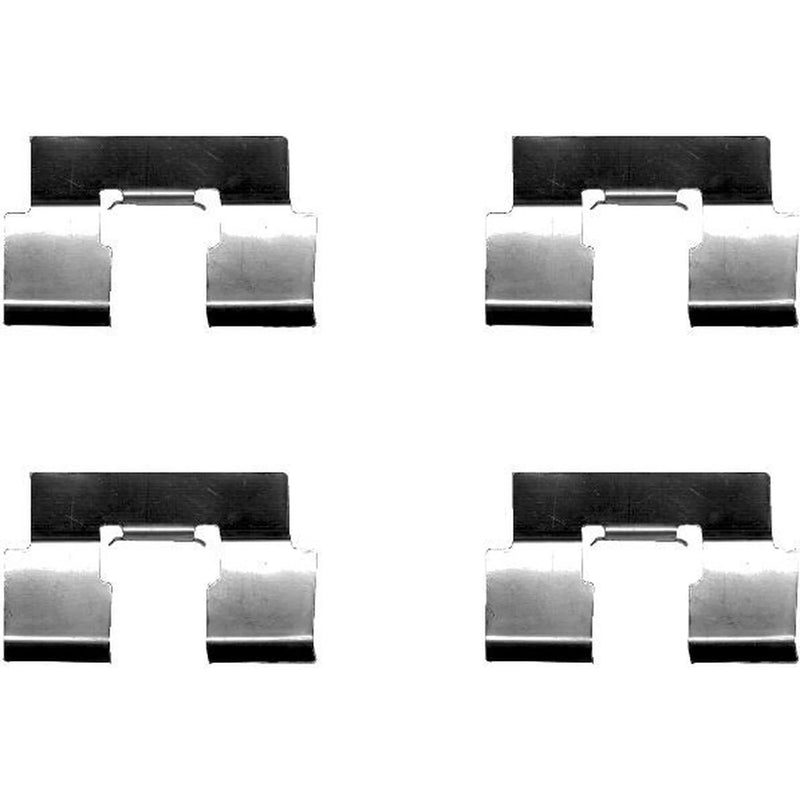 Mintex Brake Pad Accessory Fitting Kit Front fits MG Zs 2001-2005 1.6 2.0