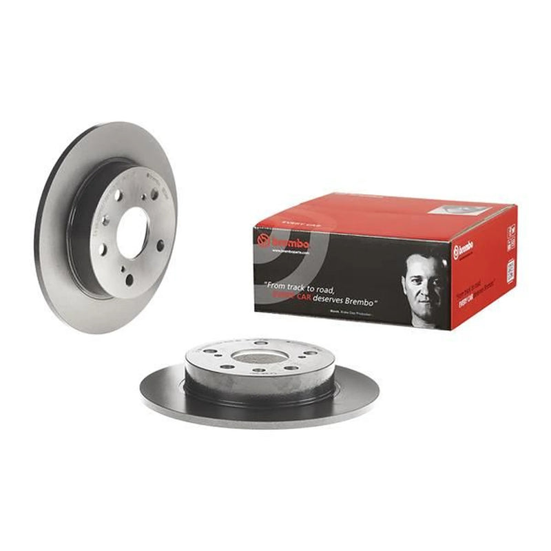 Brembo 2 x Solid Rear Brake Discs 08.C046.11-x2