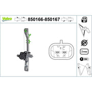 Valeo Electric Window Regulator Lifter Left Front 850166