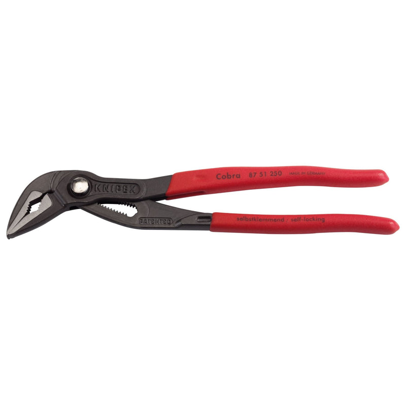 Draper Knipex Cobra 87 51 250 Long Jaw Waterpump Pliers, 250mm 40212 Draper - Dynamic Drive
